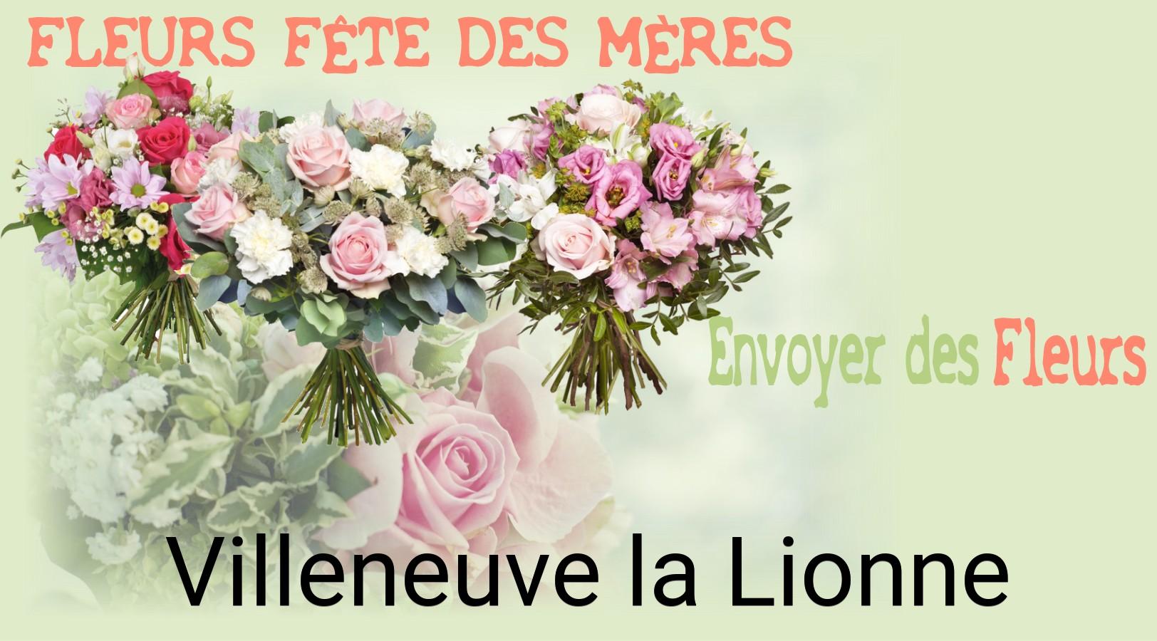 Bouquet de Fête des Mères livré à Villeneuve-la-Lionne